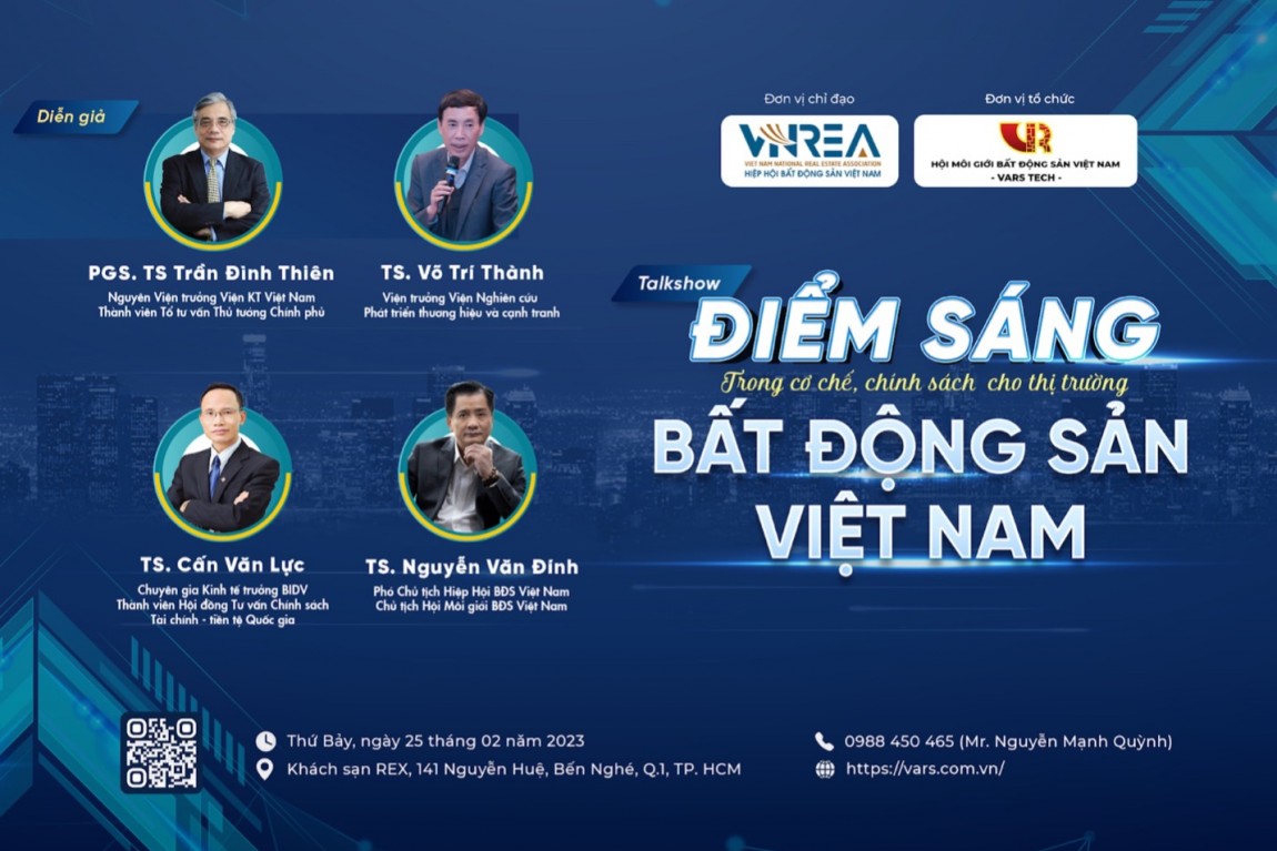Talkshow “Điểm sáng trong cơ chế, chính sách cho thị trường BĐS Việt Nam” và Hội nghị Ban chấp hành VARS 2023.
