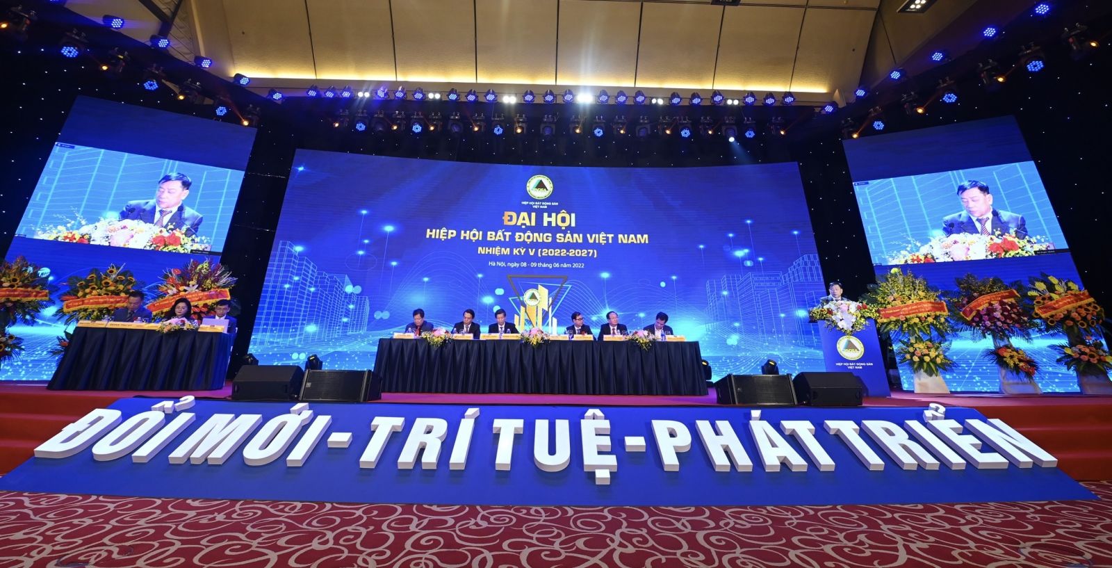 Đại hội Hiệp hội Bất động sản Việt Nam lần thứ V nhiệm kỳ 2022 - 2027, sự kiện quan trọng, ý nghĩa của cộng đồng doanh nghiệp bất động sản Việt Nam trong năm 2022. Ảnh: Retimes.vn